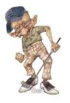 Old Golfer Image