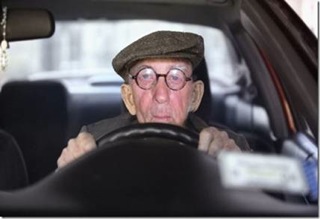 Old Man Driving