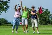 Three Woman Golfers