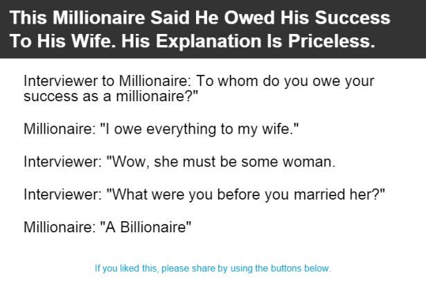 Millionaire